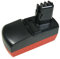 Trade Shop Premium Batteria Ni-MH 18 V/2000 mAh sostituisce Metabo 631739, 631857, 631740, 625477, 625478 per BS 18 Plus, BST 18 Plus, BSZ 18, BSZ 18 Impuls, ksap 18, ula96 – 18