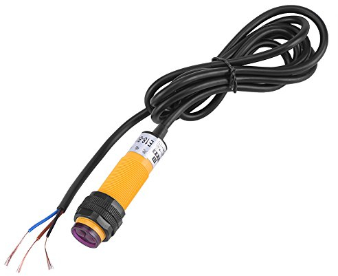 E18-B03P1 5-30cm DC 3 Cables 6-36V PNP IR Infrarrojos Fotoeléctrico Sensor NO + NC con Gran Distancia de Detección