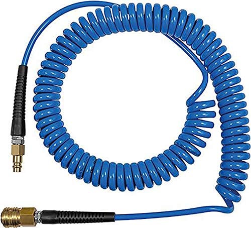 RIEGLER 158185-SP121000PUSK Spiralschlauch-Standardkupplung-Set, PU, Schlauch-ø 12x8, 10,0 m, 1Stk