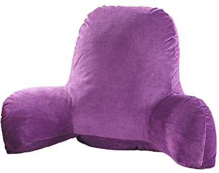 Lendenkissen,Komfortables Lesekissen,Rückenstütze Dreieckskissen Keilkissen Lordosenstütze Schwangere Rückenkissen Fernsehkissen Unterstützung Kissen it Armlehne für Bett,Sofa,Büro-Stuhl A 58X40X25CM