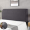 Kopfteilbezug Stretch-Bett-Kopfteil-Bezug für gepolsterte Schlafzimmer - Staubdicht, Geeignet für 190-210cm Kopfteil, Grau, 200cm