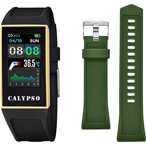 Calypso Orologio Smart Donna | Impermeabile IP68, Controllo Musica, Contapassi e Calorie, Multisport, Frequenza Cardiaca, Monitoraggio del Sonno K8502/4