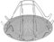 Camping Zubehör Omnia Backofen Toast-rack Bread Toaster Tray Edelstahl Faltbare Für Familie Outdoor-camping-picknick