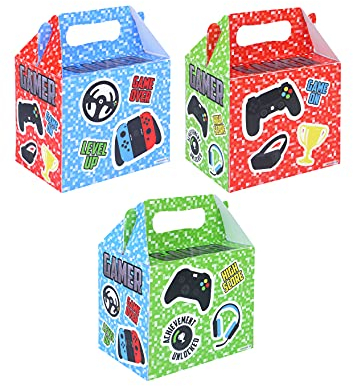 12 x Gamer Lunch Boxes