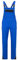 BWOLF ARES 100% Baumwolle Latzhose Herren Arbeitshose Schutz-Latzhose Arbeits-Latzhose (Königsblau/Schwarz, S)