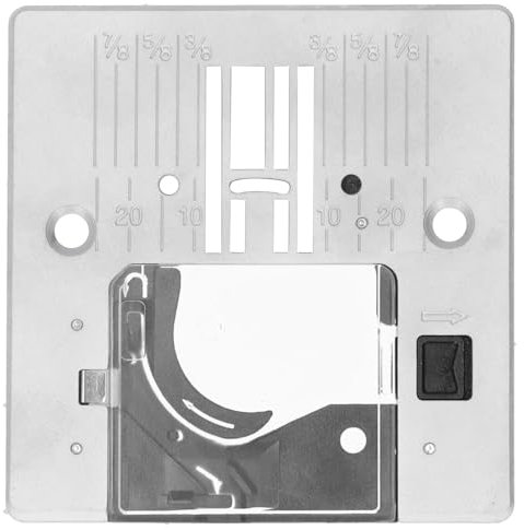 Nähmaschinenteile und Zubehör, Geradstich Stichplatte, Nähmaschine Nadelplatte, Edelstahl Nähnadeln Platte, H20A Sewlink Zick Zack Stichplatte Eisen Haushaltsnähmaschine Nadelbrett Ersatzbeschläge