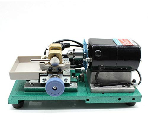 Taladro de perlas, para joyas, taladro, perforadora, juego de taladro, herramientas de precisión, 220 V (verde)