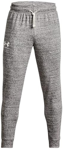 Under Armour Mens Rival Terry Joggers White XS