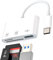 USB C Adapter SD Card Reader TF Micro USB 3.0 OTG Port Docking Station(3in1) Thunderbolt 4 Typec Dongle Cable for compatible for Samsung for Apple for iPhone15 Pro Max Plus for iPad 10、Air4/5、Mini6