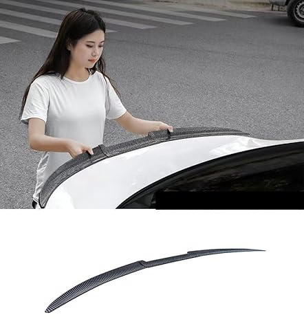 Auto Heckspoiler,Universal für Ameo Arteon Atlas New-Beetle Beetle EOS GOL Golf XL1 95% der Autos,Heckspoiler Flügel Lippe,Kofferraumspoiler,style1(138 * 6cm)