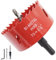 Laiwei Bi-Metall-Lochschneider, 7,3 cm, zum Bohren von Holz, Aluminiumprofilen, PVC, Gipskartonplatten usw. Rundmesser Kaliber 73 mm