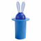 Supporto per stuzzicadenti Design autosollevante Stoccaggio in PVC Scatola Porta stuzzicadenti for stuzzicadenti con Coniglio Carino Creativo for Ufficio per la Cucina per Ufficio a casa (Color : Bla