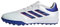 adidas COPA Pure II League Football Boots Turf, Cloud White/Lucid Blue/Solar Red, 6 UK