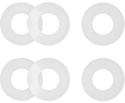 MEFONKOU 1131496 Flush Valve Canister Seal Gasket for Kohler Toilet Tank Flush Valve Replacement Genuine Part (6/Pack)