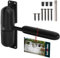KOTARBAU Black Powder Coated Steel Door Closer, 120 x 30 mm, for Garden Gate and Interior Doors