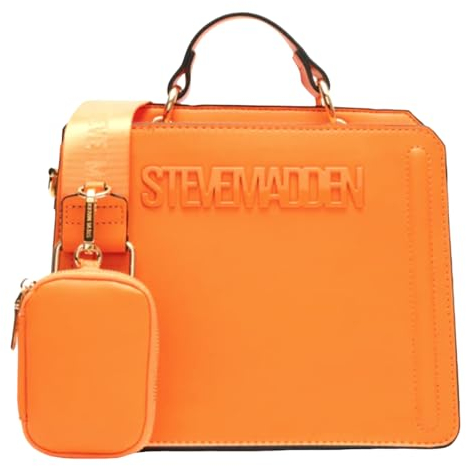 Steve Madden Bevelyn Convertible Crossbody Bag, Sweet Manderine, Einheitsgröße