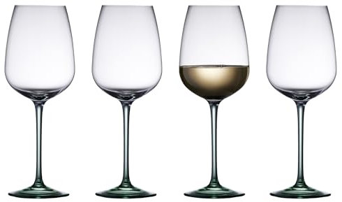 Lyngby Glas Vienna Weinglas, Weinglas, 53 cl, 4 Stck., Grün