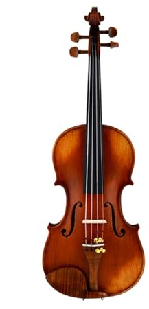 ALFAAL Geige Professionelles Violin-Starter-Set für Violine mit zusätzlichen Box-Bogen-Saiten