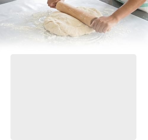 WANTOUTH Sous-main en silicone transparent grand format