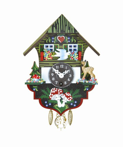 Trenkle Miniaturuhr Schwarzwald Haus Schwarzwald TU 61 P