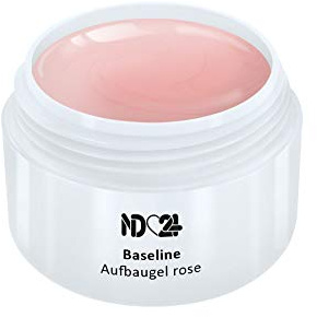 Baseline Aufbaugel Rose - Studio Qualität - Builder-Gel Uv Nagel-Gel - Made in Germany - 15ml
