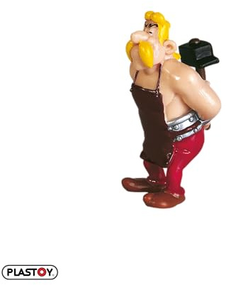 Plastoy Asterix Figur Cétautomatix, der Schmied - Kunstharz - 7 cm
