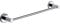Gedy FE211335100 Portasalviette in Metallo Colore Cromato 35 cm L39.6H5.6P7.4cm