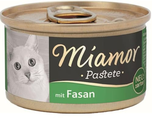 Miamor Pastete Fasan, 12er Pack (12 x 85 g)