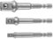 Topex 38d151 Set of 3 adapters (1/4,1/2 and 3/8)