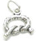 Brezel Sterling Silber kleiner Charm .925 x 1 Brezeln Snack Food Charms