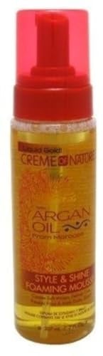 Creme Of Nature Argan Oil Style & Shine Foam Mousse 7oz by Creme of Nature