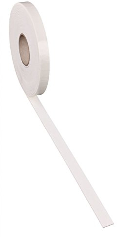 haggiy Filzband - Filzstreifen selbstklebend - Filzgleiter - Filzrolle - Klebeband Filz - 3 mm stark, Breite: 10 mm, Länge: 5 m, Weiß