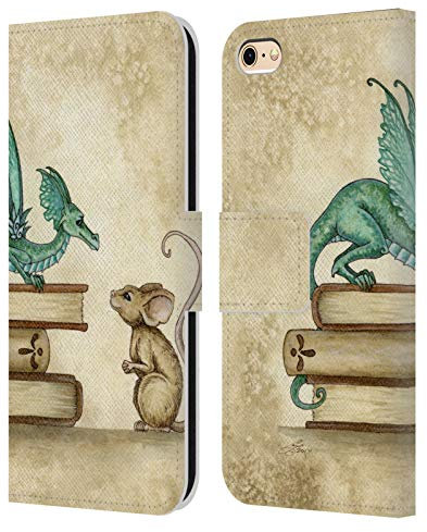Head Case Designs Officially Licensed Amy Brown Curious Encounter Folklore Leather Book Wallet Case Cover Compatible With Apple iPhone 6 / iPhone 6s