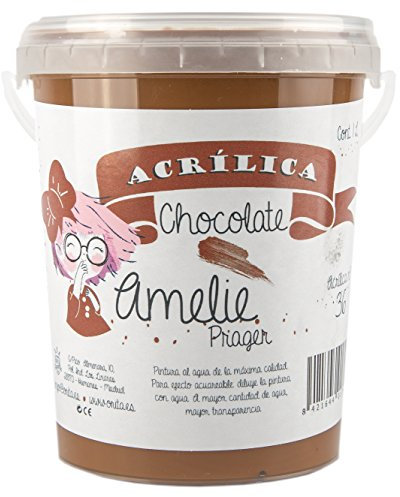 Amelie Prager 1L/36 Pintura Acrílica, Chocolate, 1000 ml
