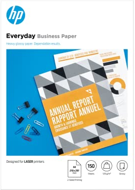 HP Everyday Business Laser-Papier (A4, 150 Blatt, glänzend, 120 g/m²)