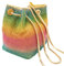 Boutique De FGG Regenbogen Clutch börsen für Frauen Eimer Abendtaschen Kristall Strass Kette Schultertaschen, Mehrere (regenbogenfarben), Small