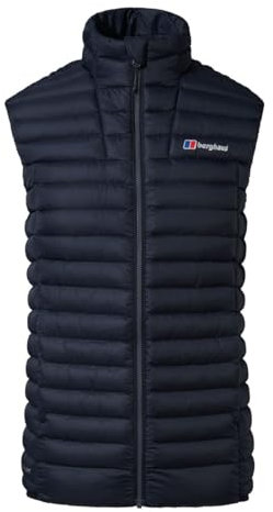 Berghaus Men's Vaskye Synthetic Insulated Jacket | Extra Warm | Durable Coat | Lightweight Design | Puffer Jacket, Black/Black, 3XL