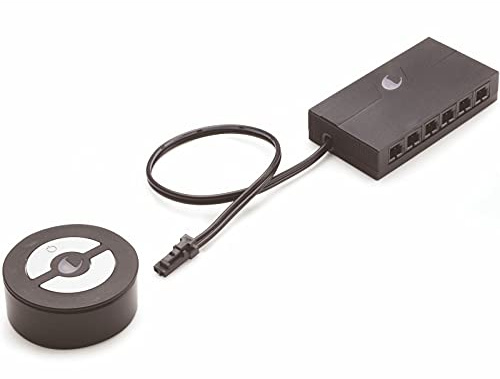 Domus Line GIRO FE Single Color LED-Schaltempfänger 64x34x13 mm & Fernbedienung Ø 42 mm (12V, Micro12, 200 mm Kabellänge) von SOTECH