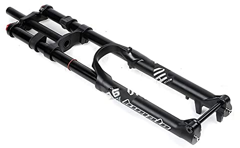 MJCDNB Fahrrad-Federgabel 27,5 29 Zoll 1-1/8 MTB Fahrrad 160mm Federweg Luftgabel Vorne Gabel Mountainbike Fahrradgabel HL