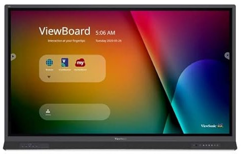 Viewsonic IFP6552-1B pizarra y accesorios interactivos 165,1 cm (65) 3840 x 2160 Pixeles Pantalla táctil Negro