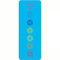 FANSU Tragbare Reise-Yogamatte 1,0mm Dick Faltbare Gymnastikmatte, Weich Leicht Übungen Trainingsmatte für Yoga, Pilates, Bikram, Stretching, Training und Bewegung (183x68cm,Chakra F)