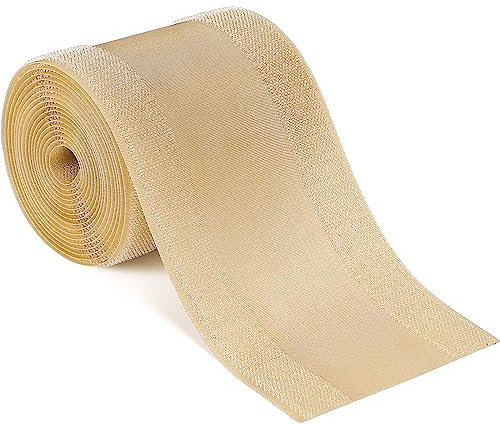 WILLBOND Cable Grip Floor Cable Cover Cords Cable Protector Cable Management Only for Commercial Office Carpet (Khaki,9.84 ft)