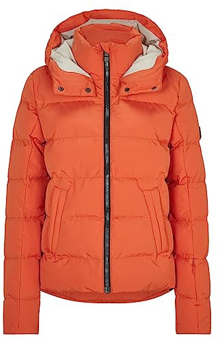 Ziener Damen TUSJA Ski-Jacke/Winter-Jacke | warm, atmungsaktiv, wasserdicht, burnt orange, 44