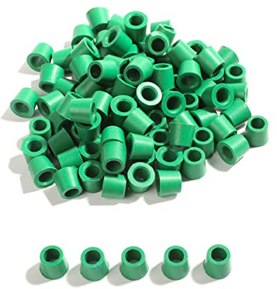 ESEWALAS 100 Stück Gummidichtungen Dichtungen Dichtungen Reparatursatz Gummi Krümmer Reparatur Set 6.35mm O-Ring Klima O-Ring Ersatz Gummi für Schlauch