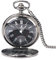 Naroote Herren-Taschenuhr mit Kette, Handaufzug, Vintage-Taschenuhr, Klassische Quarz-Analog-Legierung, Taschenuhr mit Halskette, Anhänger, Taschenuhren für Herren
