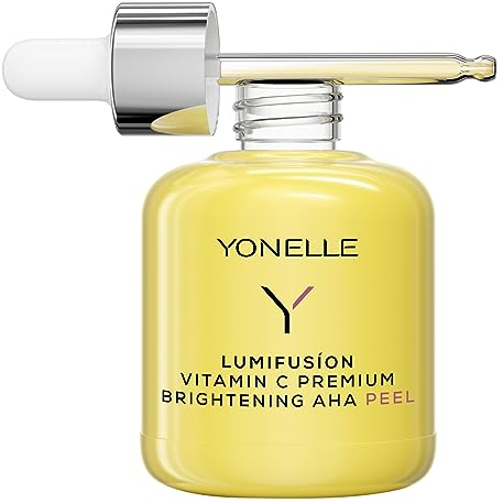 YONELLE Skincare Peeling mit Vitamin C - Face Care Aufhellung - AHA Peeling Gesicht - Gesichtspflege - Anti Aging Moisturizer Face - Anti Falten 50 ml