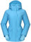 OutPro Damen Winterjacke Skijacke - Outdoor Softshelljacke Warm Damen - Funktionsjacke mit Abnehmbarer Kapuze