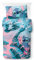 Jay Franco Disney Lilo und Stitch blumige Bettwäsche für eine Person – Kinderbettwäsche Set inklusive 50 x 70 cm Kopfkissenbezug, maschinenwaschbare Baumwollbettwäsche