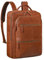 STILORD 'Coryo' Zaino Porta Pc Pelle | Grande & Elegante | 17 Pollici Zaino da Lavoro per Uomo e Donna | Unisex Business Backpack | Zaini in Vera Pelle, Colore:maraska - marrone