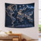 TANLINGFL Weltkarte Wandteppich 3D-Druck Wandtuch Tapisserie Für Schlafzimmer Wohnheim Dekor Raumdekoration 100cmx150cm